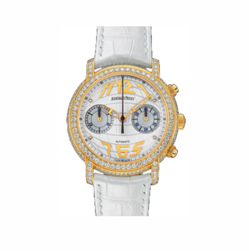 Audemars piguet Jules white belt swiss ETA Ladies watch