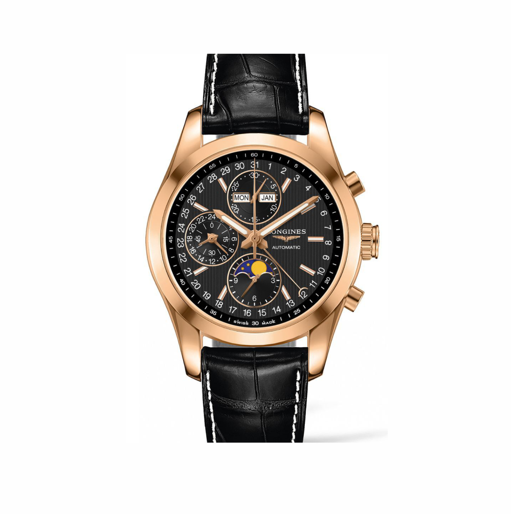 Longines Conquest Classic Chronograph Swiss ETA 7750 VALJOUX Automatic Watch