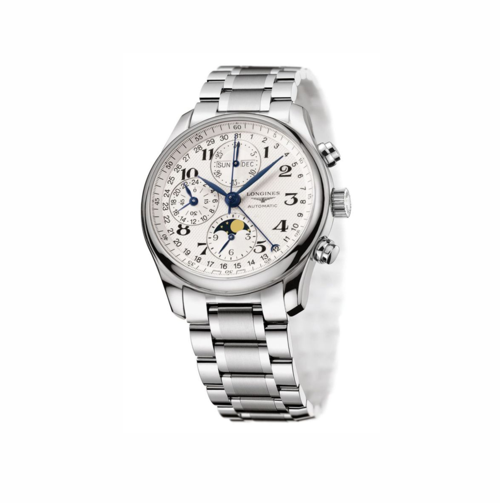 Longines Master Collection Swiss ETA 7750 VALJOUX Silver Automatic Watch