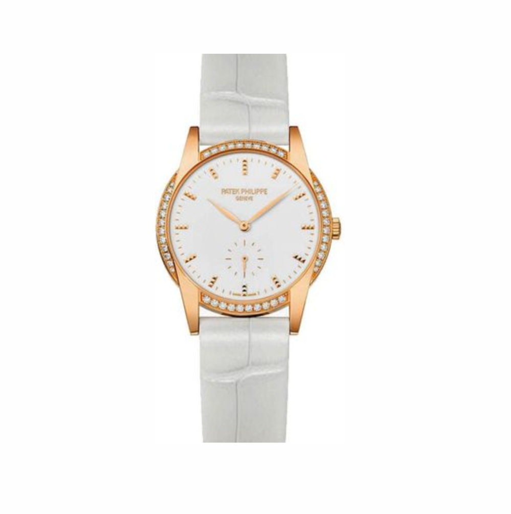 Patek Philippe Calatrava Diamond Bezel swiss ETA Women's Watch