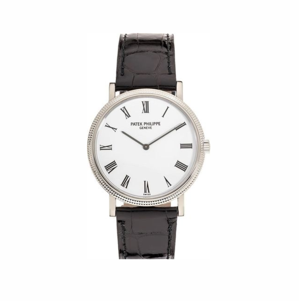 Patek Philippe Calatrava White Gold swiss ETA Women's Watch