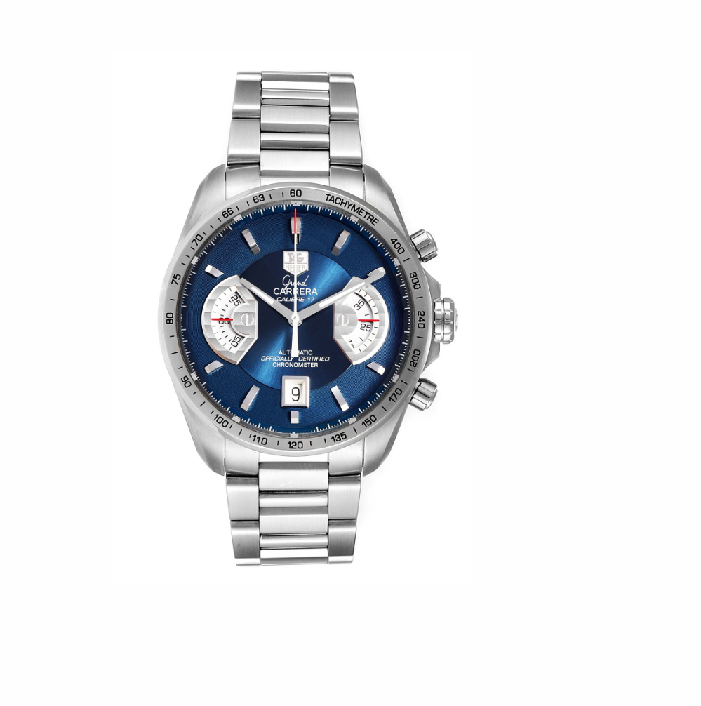 Tag Heuer Grand Carrera Calibre 17 Swiss ETA 7750 Valjoux Movement Automatic Watch