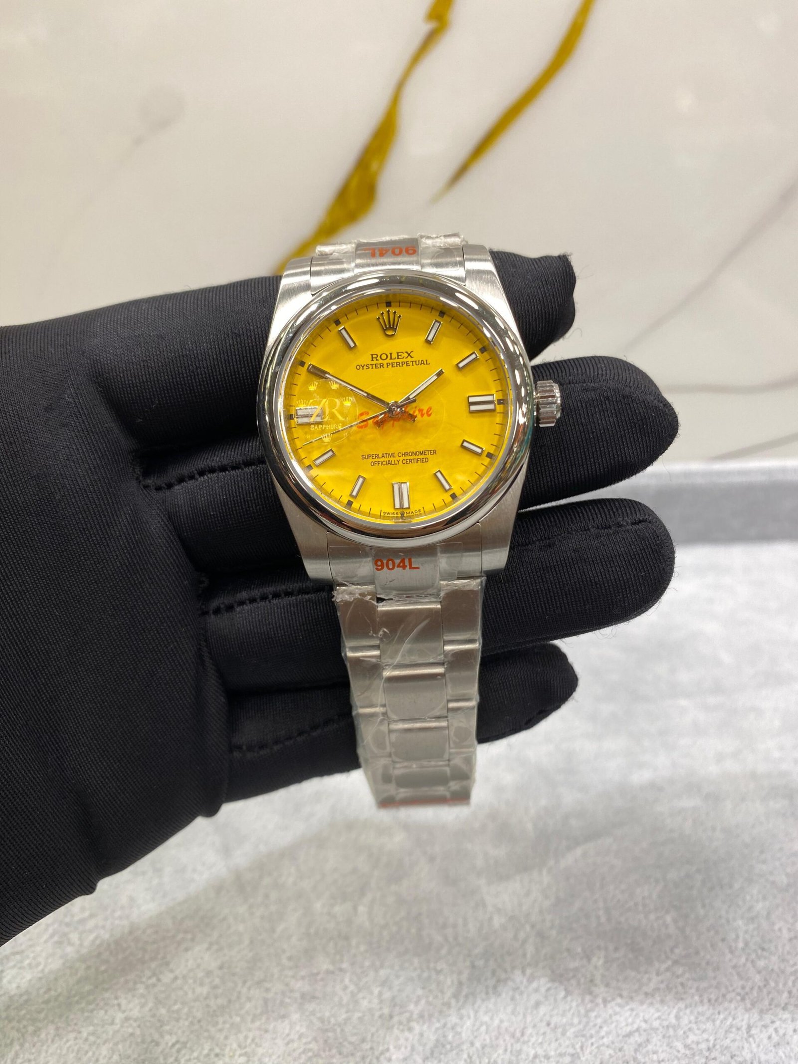 Rolex Yacht Master Full Blue Rubber Strap Swiss Automatic Watch